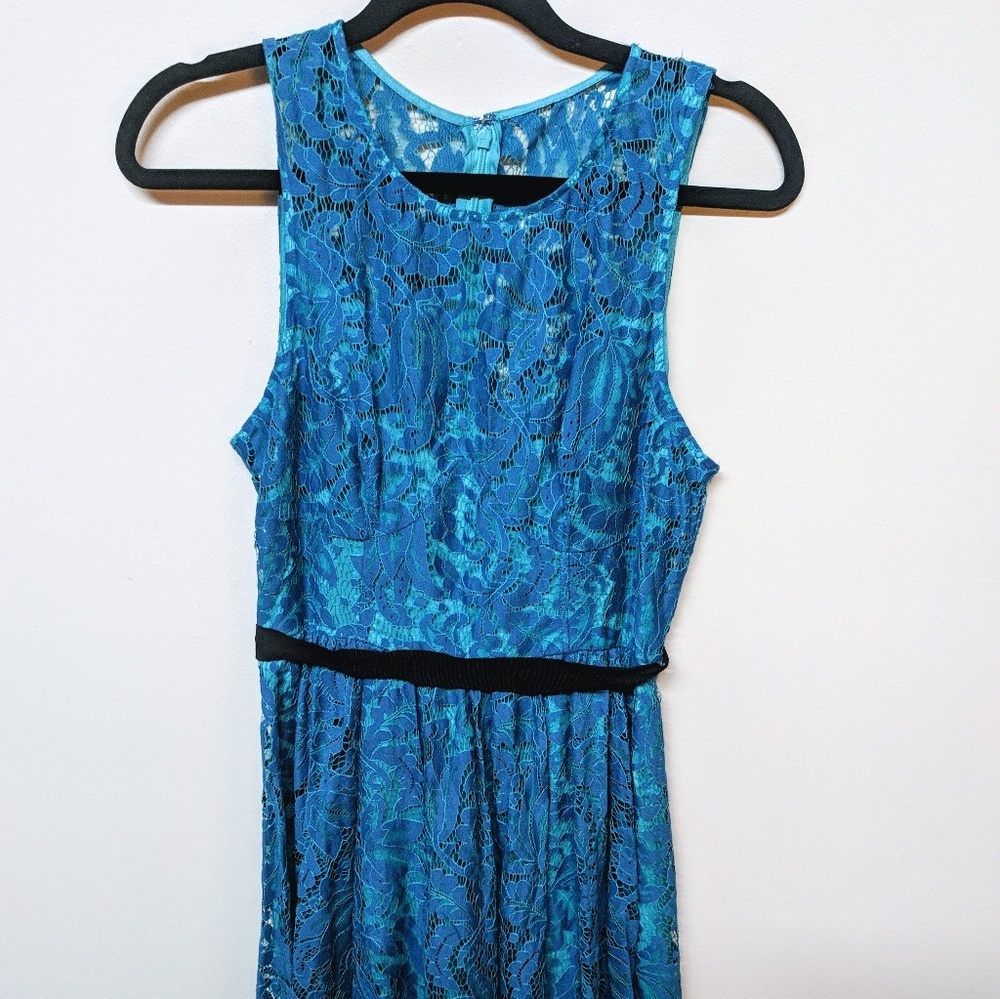 Blue Lace Dress